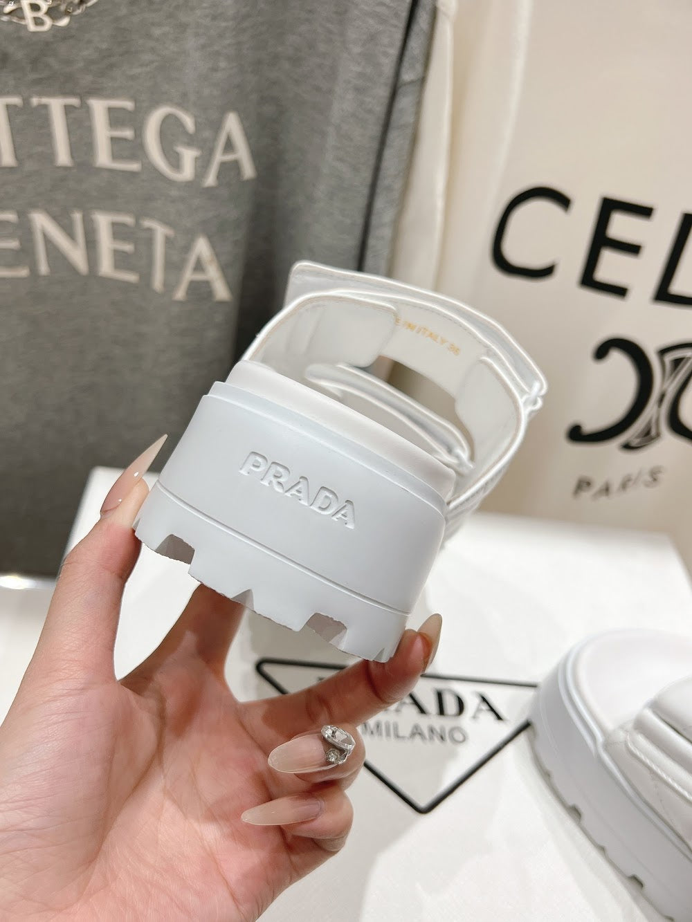 Ezyycart Bags Prada Luxury Heels --53300