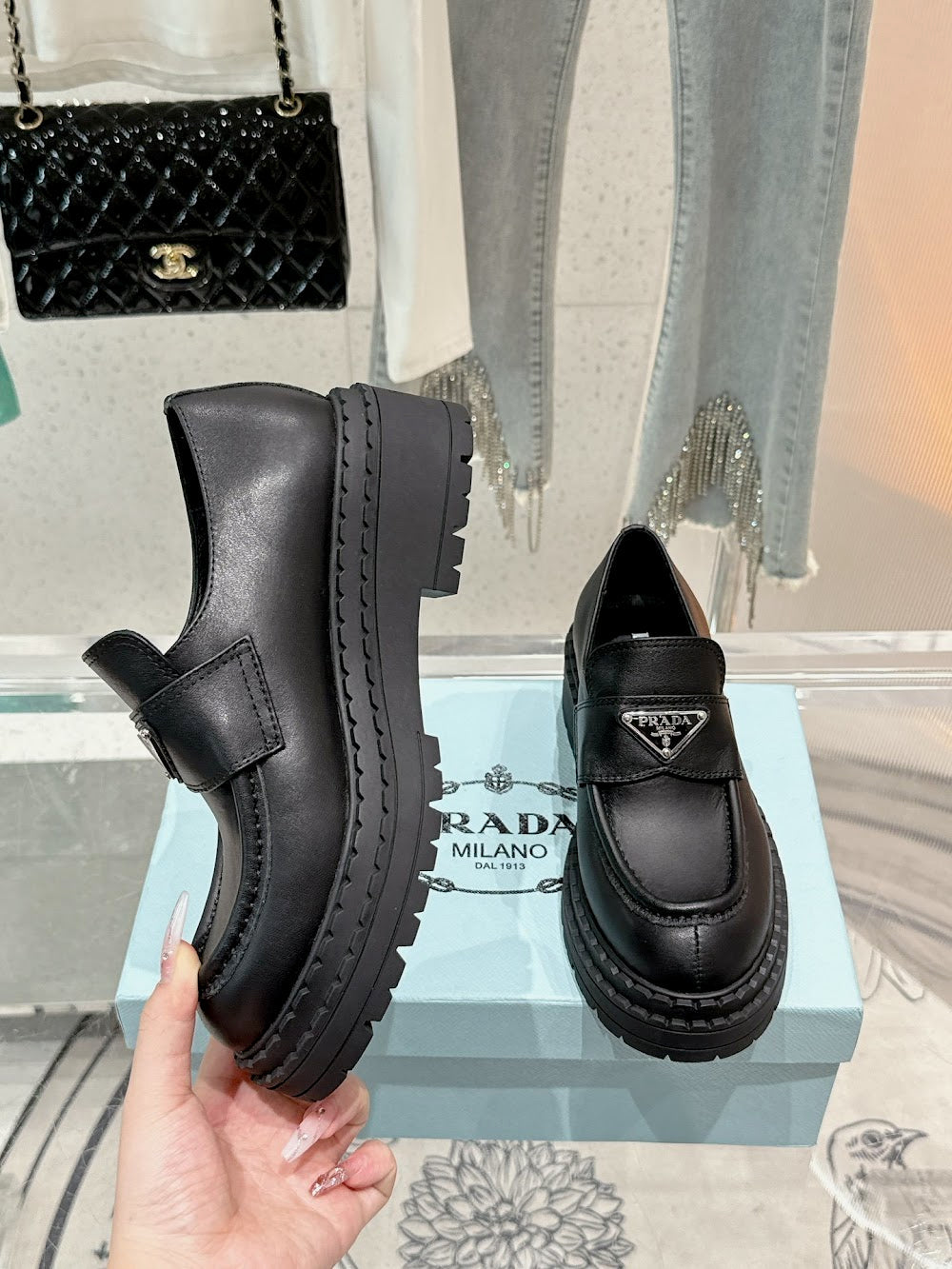 Ezyycart Bags Prada Luxury Heels --53310