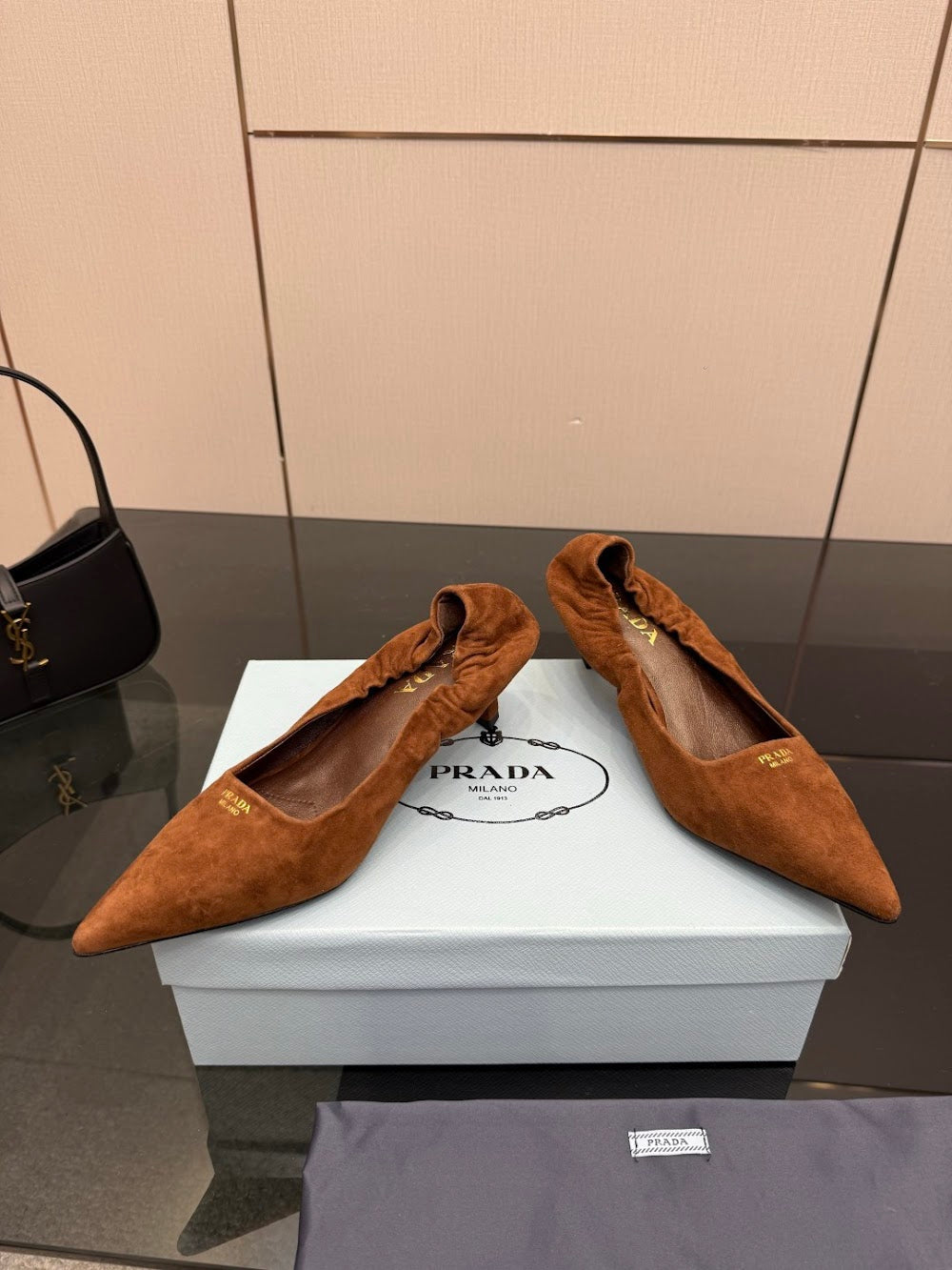 Ezyycart Bags Prada Luxury Heels --52850