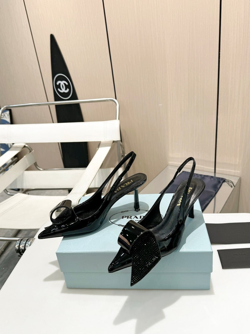 Ezyycart Bags Prada Luxury Heels --53003