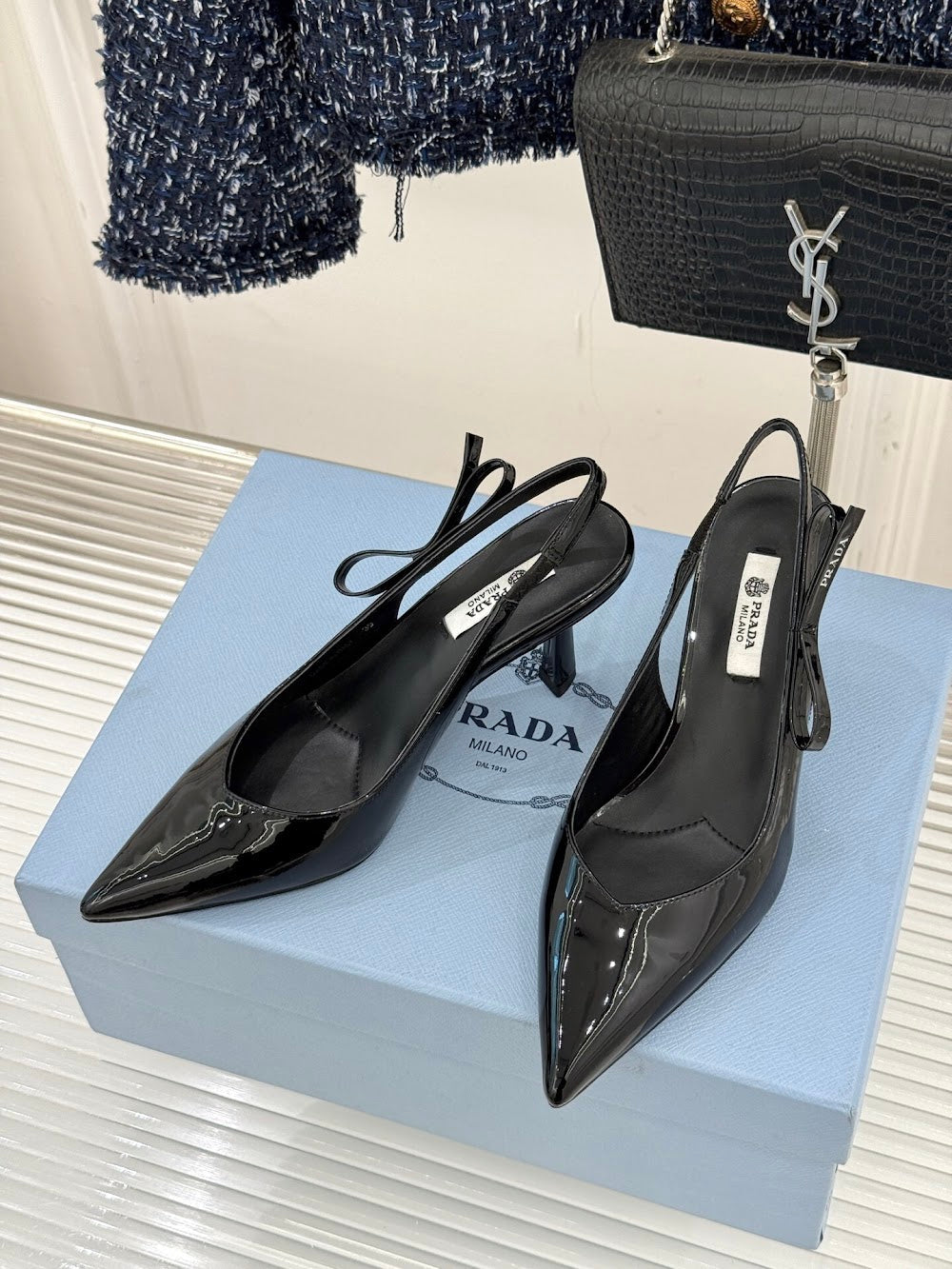Ezyycart Bags Prada Luxury Heels --53537