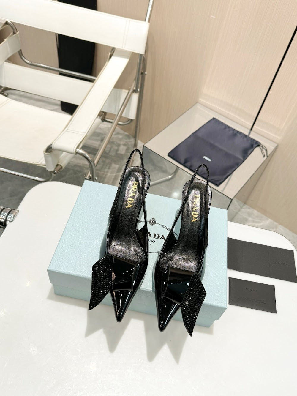Ezyycart Bags Prada Luxury Heels --53003