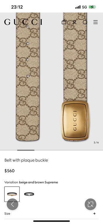 Ezyycart Bags Guccin Luxury Belt --108545