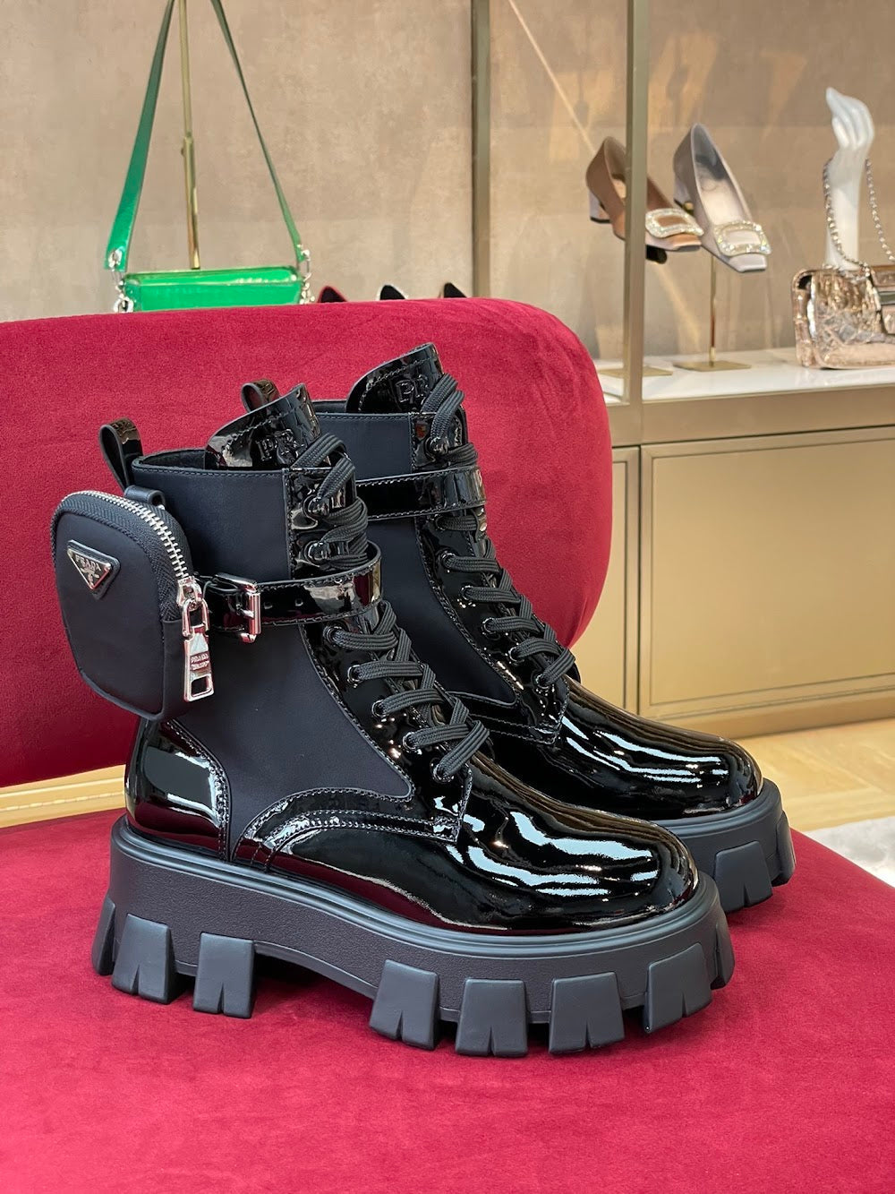 Ezyycart Bags Prada Luxury Heels --53320
