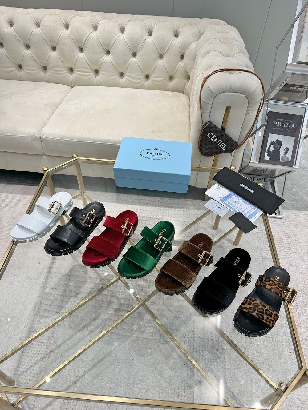 Ezyycart Bags Prada Luxury Heels --52712