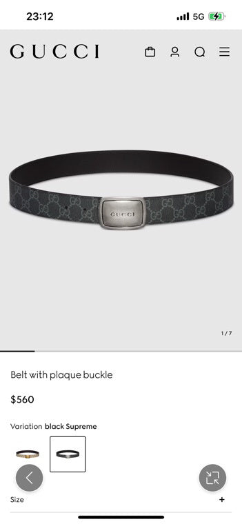 Ezyycart Bags Guccin Luxury Belt --105690