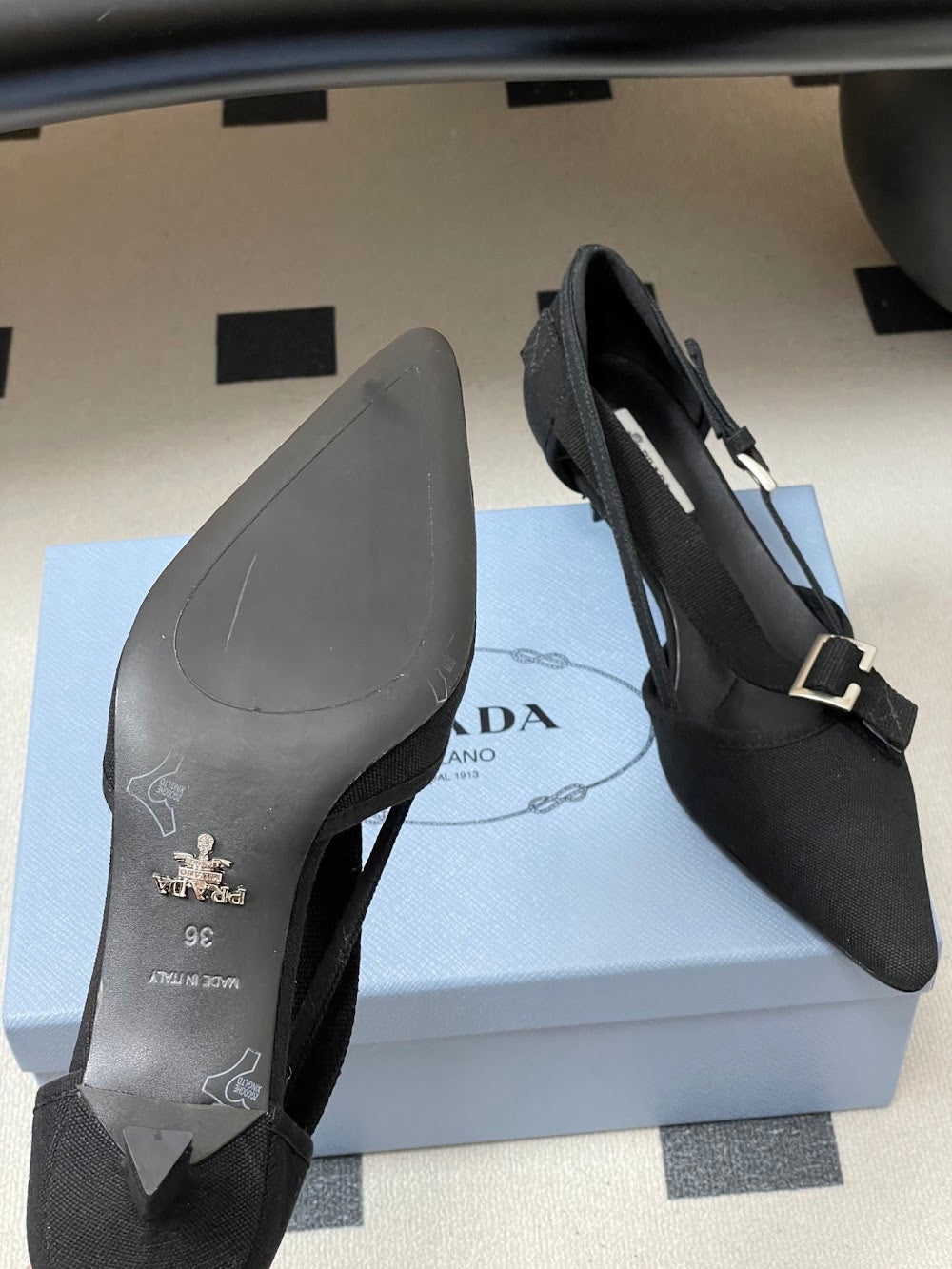 Ezyycart Bags Prada Luxury Heels --53021