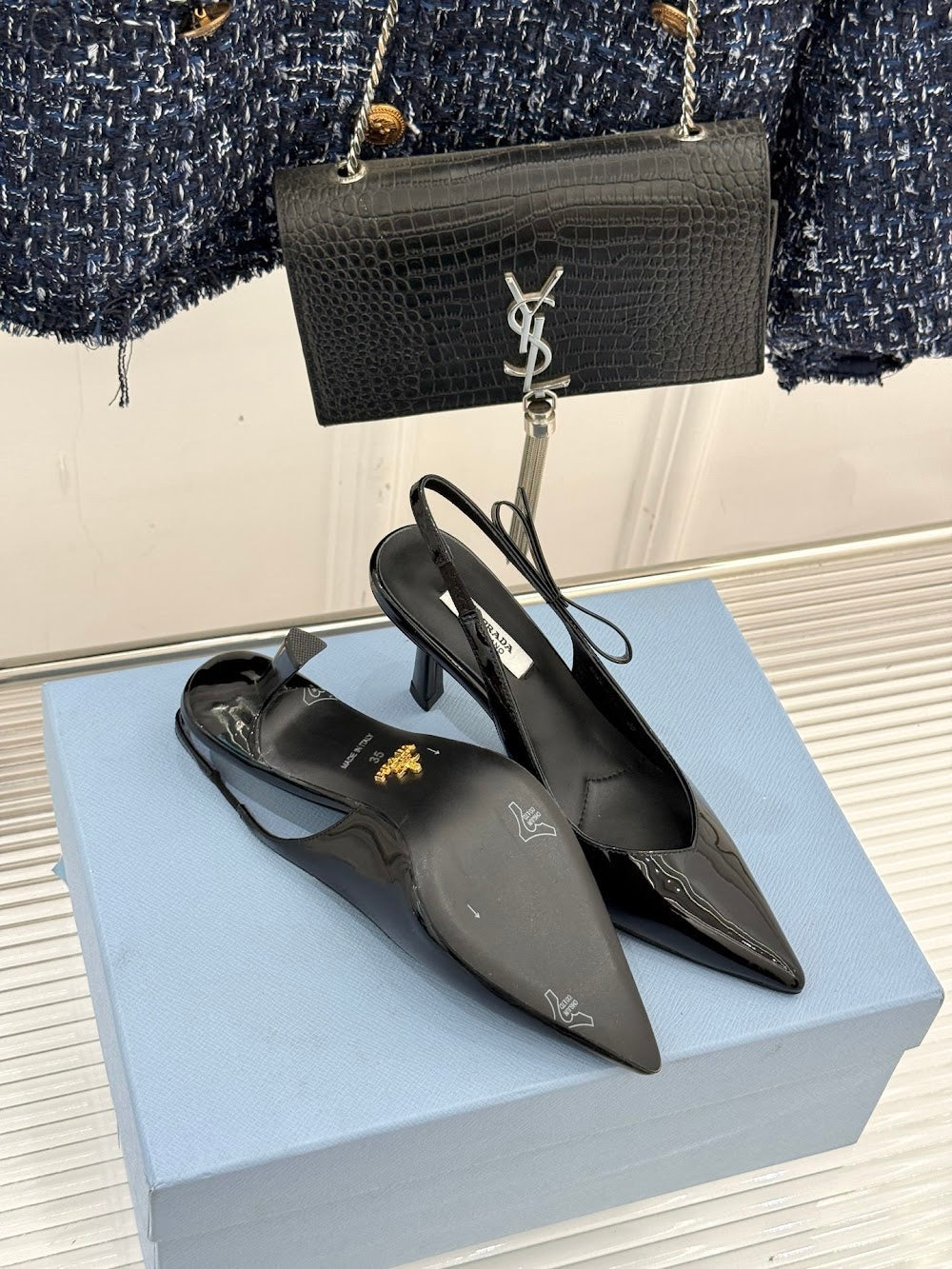 Ezyycart Bags Prada Luxury Heels --53537