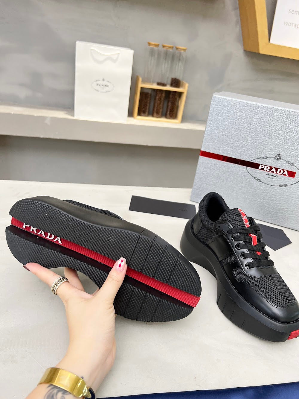 Ezyycart Bags Prada Luxury Heels --53224