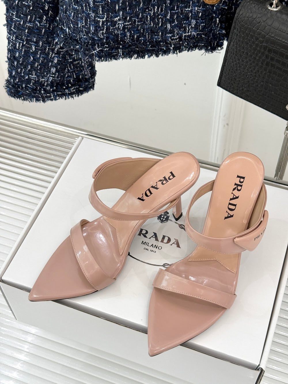 Ezyycart Bags Prada Luxury Heels --53043