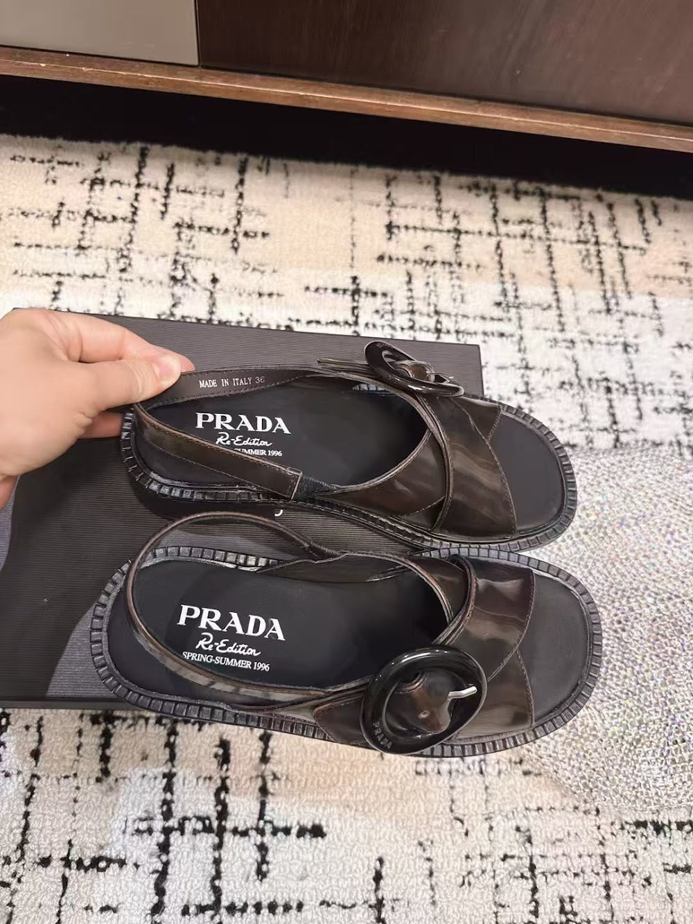 Ezyycart Bags Prada Luxury Heels --53245