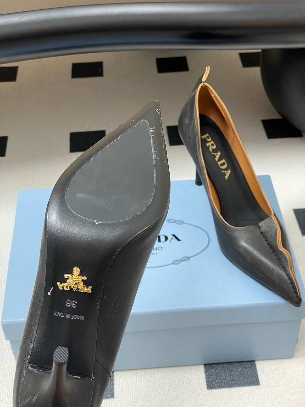Ezyycart Bags Prada Luxury Heels --53132