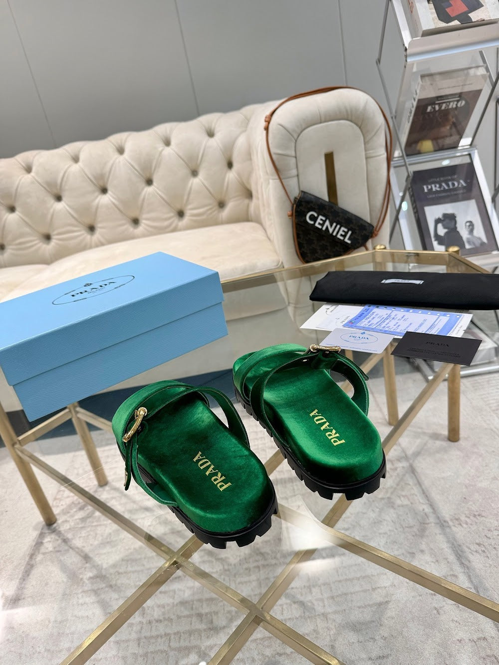 Ezyycart Bags Prada Luxury Heels --52712