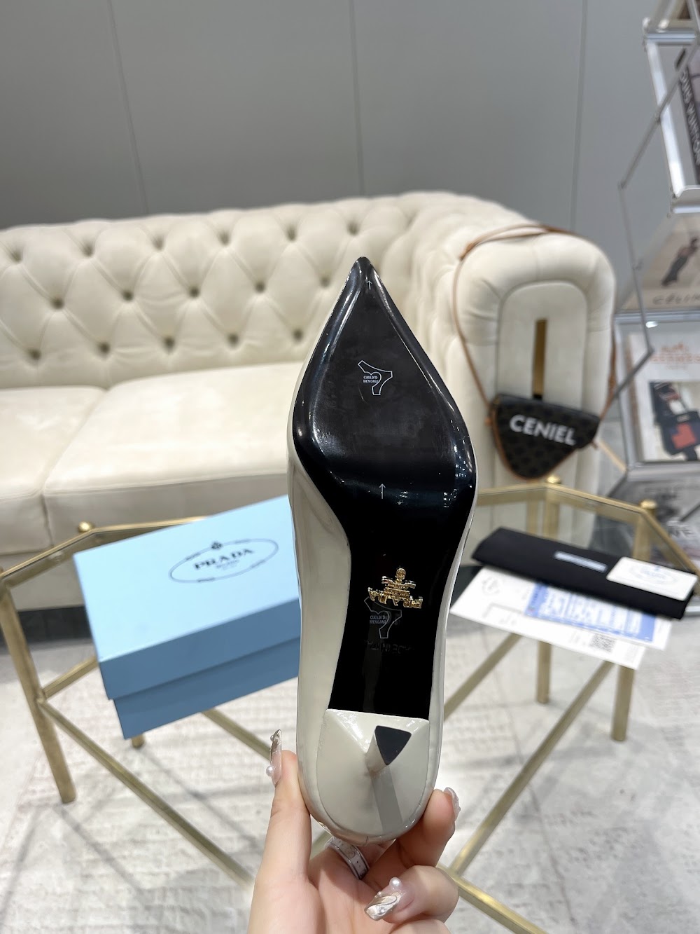 Ezyycart Bags Prada Luxury Heels --53358