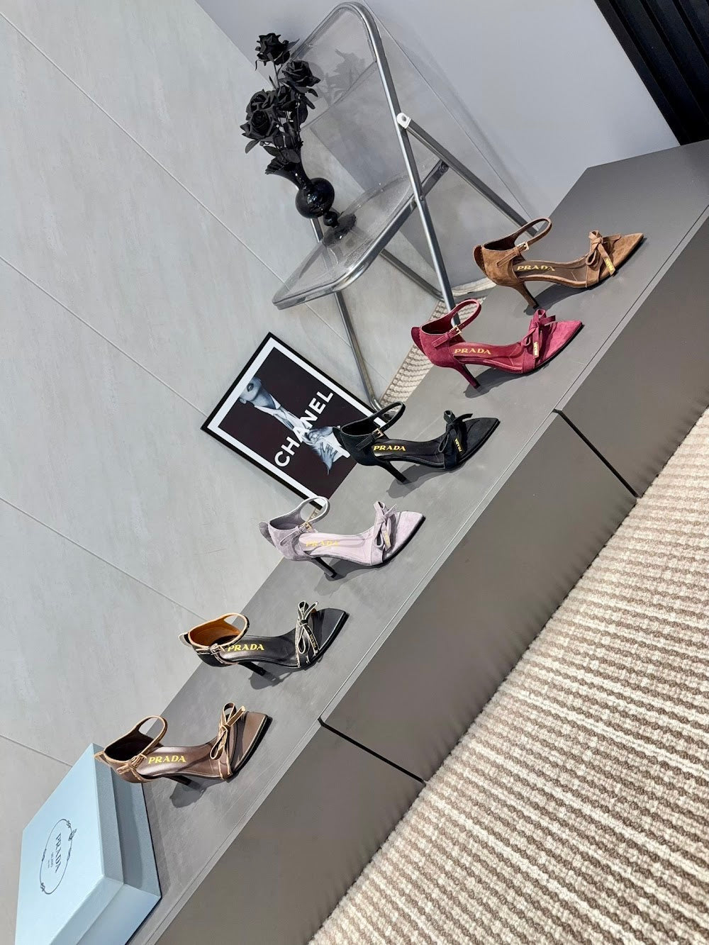 Ezyycart Bags Prada Luxury Heels --52805