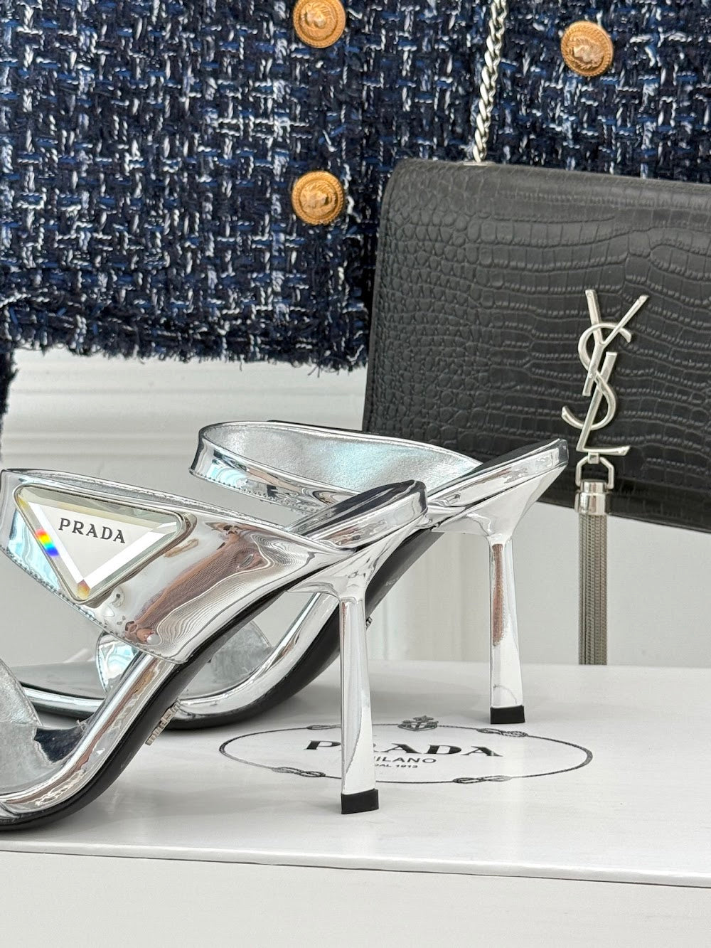 Ezyycart Bags Prada Luxury Heels --52984