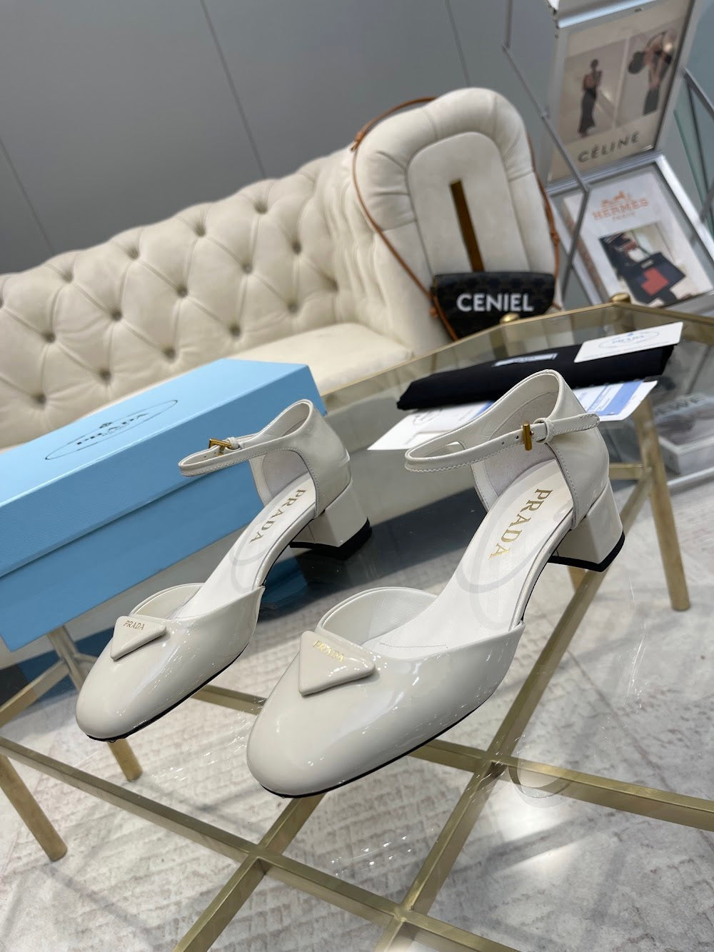 Ezyycart Bags Prada Luxury Heels --53303
