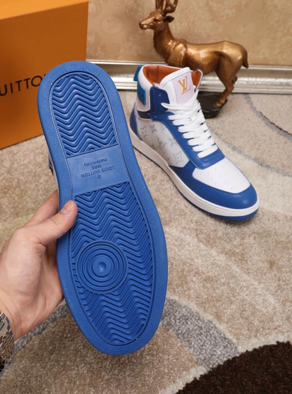 Anum Bags LUV Rivoli High Blue Sneaker