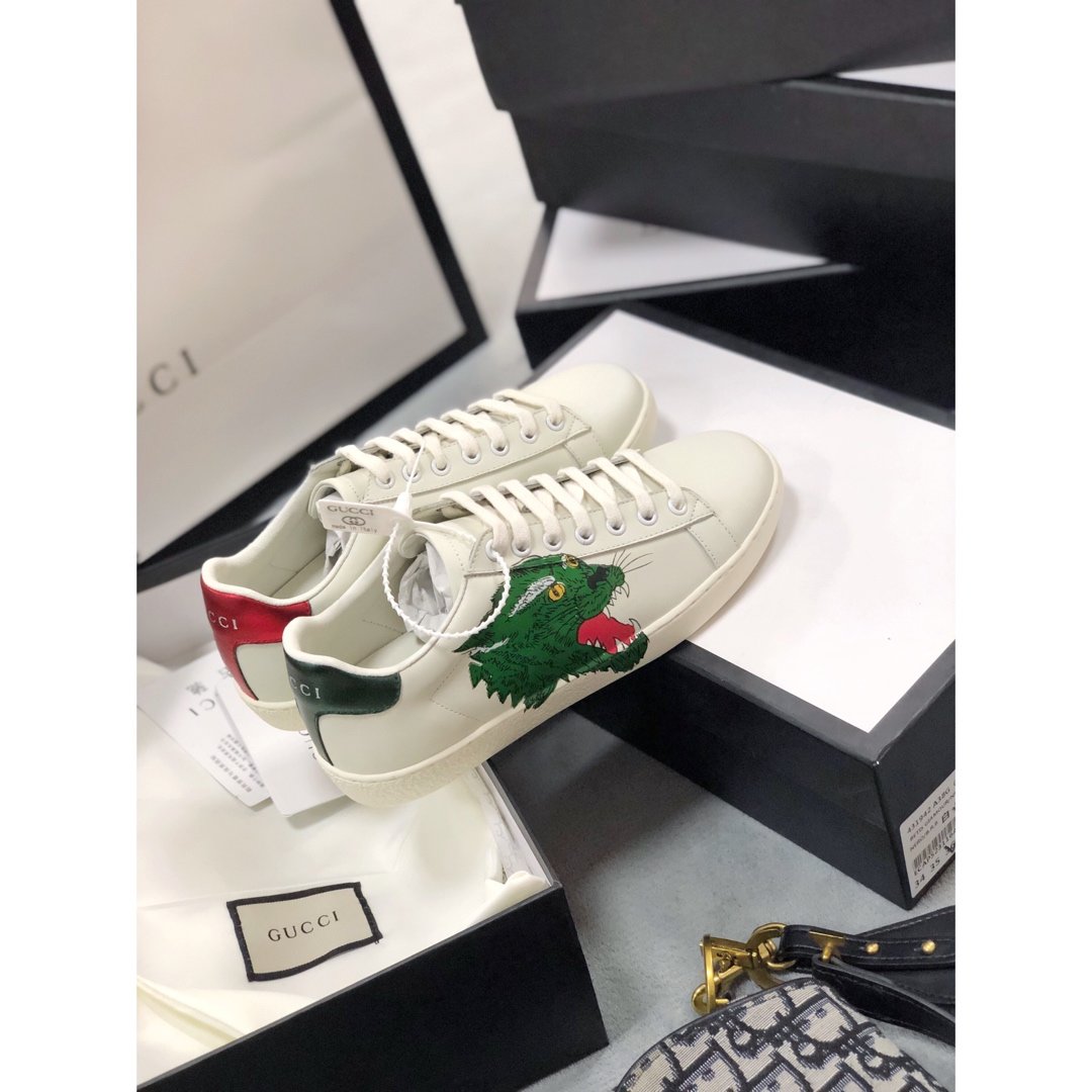 Ezyycart Bags MO-GCI Ace Mystic dragon White Sneaker 101