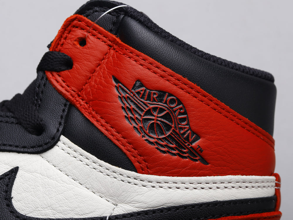 Ezyycart Bags AJ1 black red toe