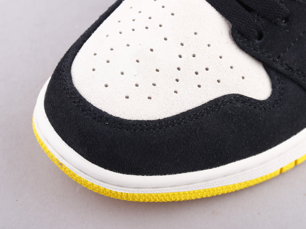 Ezyycart Bags AJ1 black and yellow toes