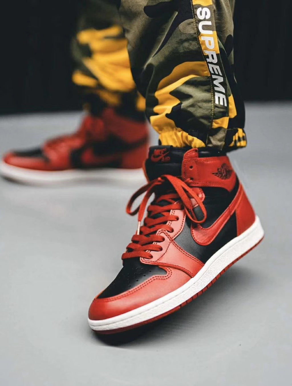 Ezyycart Bags AJ1 Invert black and red