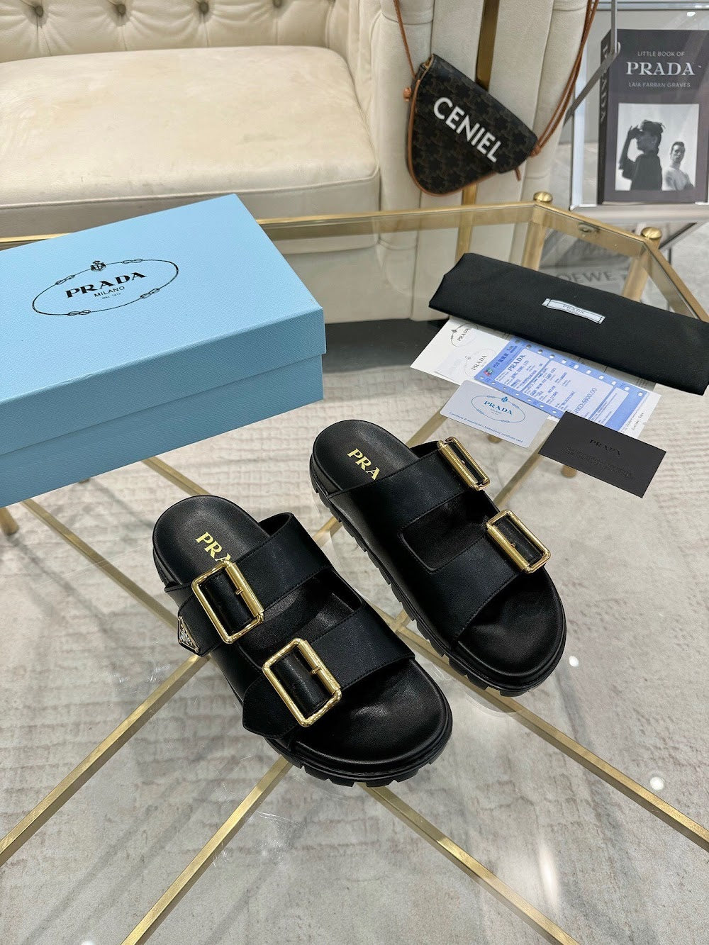 Ezyycart Bags Prada Luxury Heels --53017