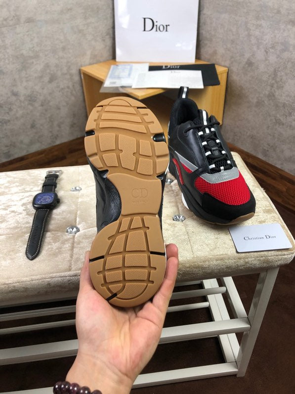 Anum Bags DIR B22 Black And Red Sneaker