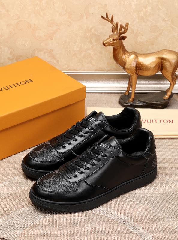 Anum Bags LUV Monogram Denim Black and White Sneaker