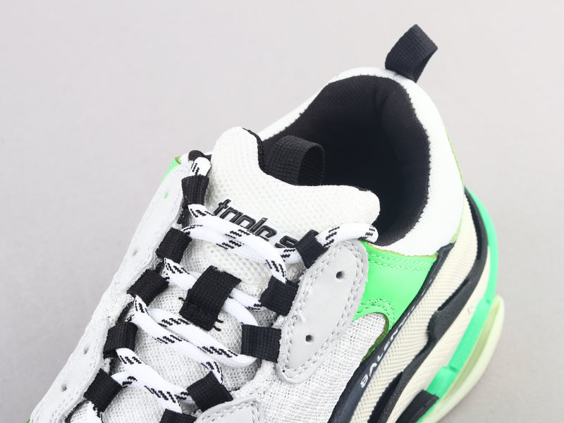 Ezyycart Bags Bla Triple S Black Green Sneaker