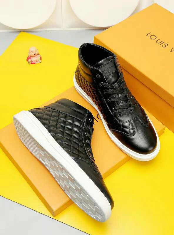 Anum Bags LUV HIgh Top Metal Black Sneaker