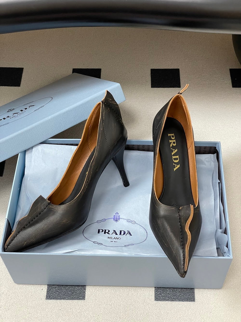 Ezyycart Bags Prada Luxury Heels --53132