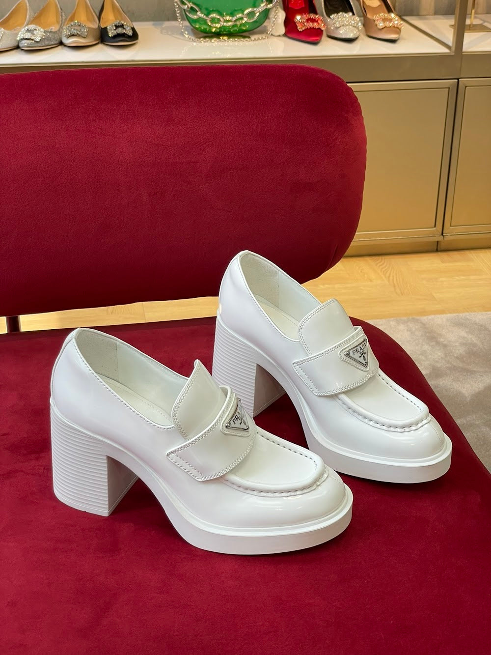 Ezyycart Bags Prada Luxury Heels --53058