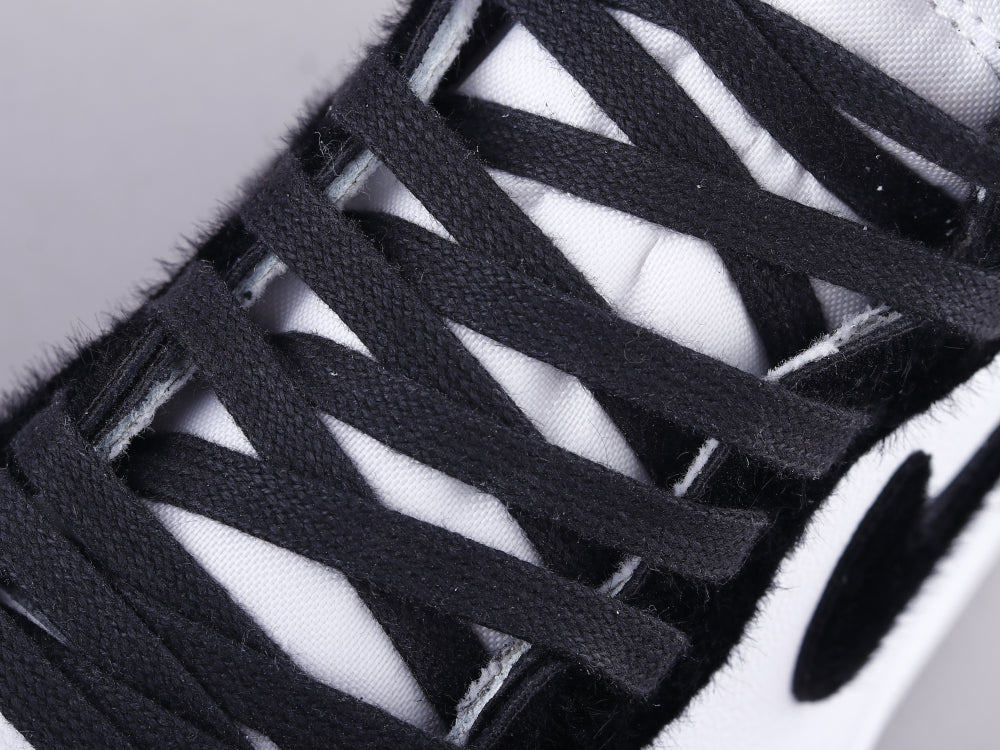 Ezyycart Bags AJ1 horsehair black and white