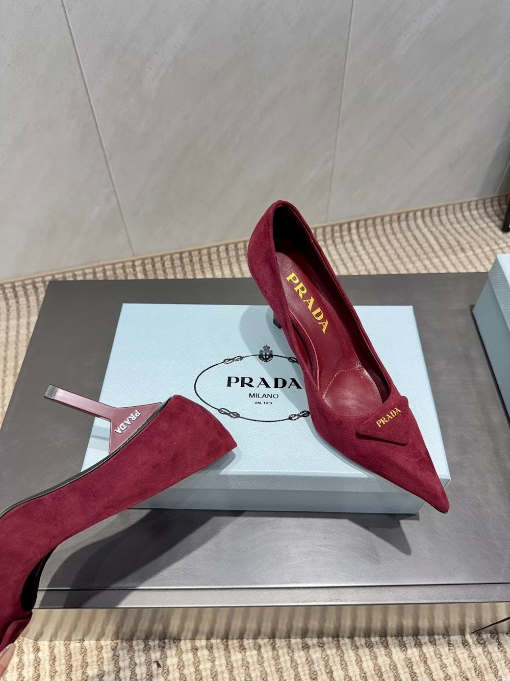 Ezyycart Bags Prada Luxury Heels --52862