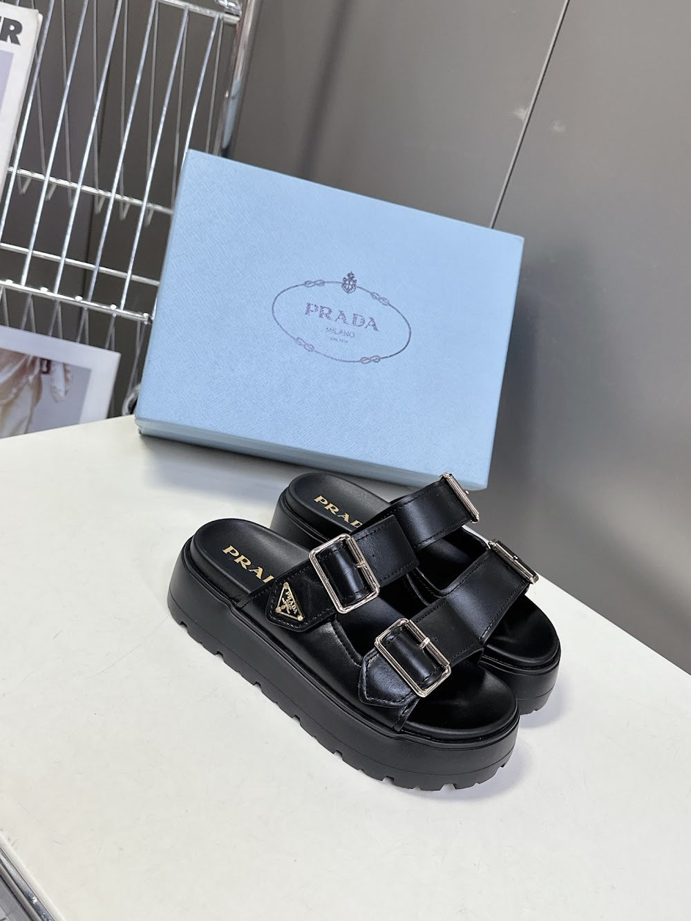 Ezyycart Bags Prada Luxury Heels --53113