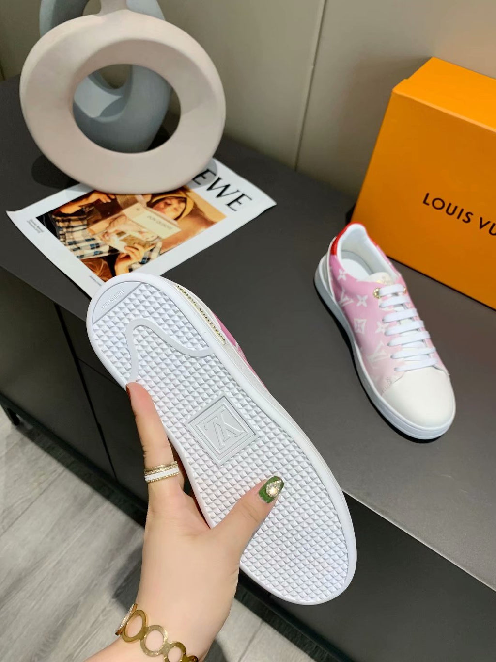 Anum Bags LUV Time Out Orange White Sneaker