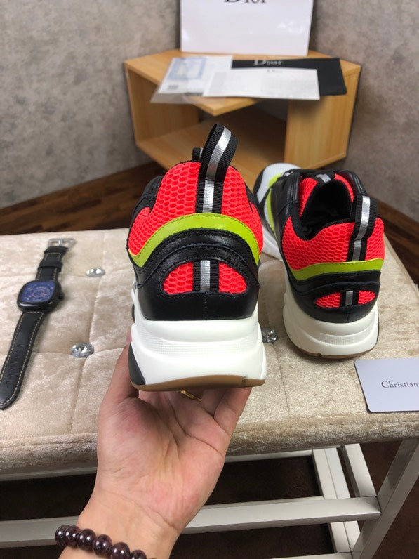 Anum Bags DIR B22 Red And Yellow Sneaker