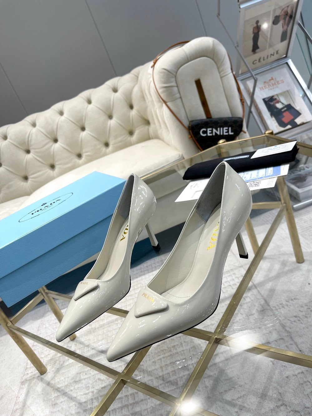 Ezyycart Bags Prada Luxury Heels --53358