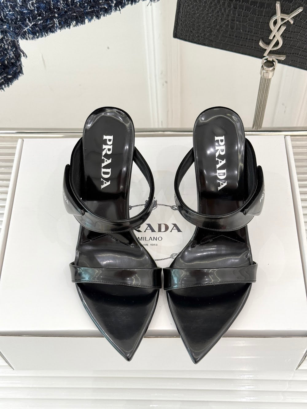 Ezyycart Bags Prada Luxury Heels --53140
