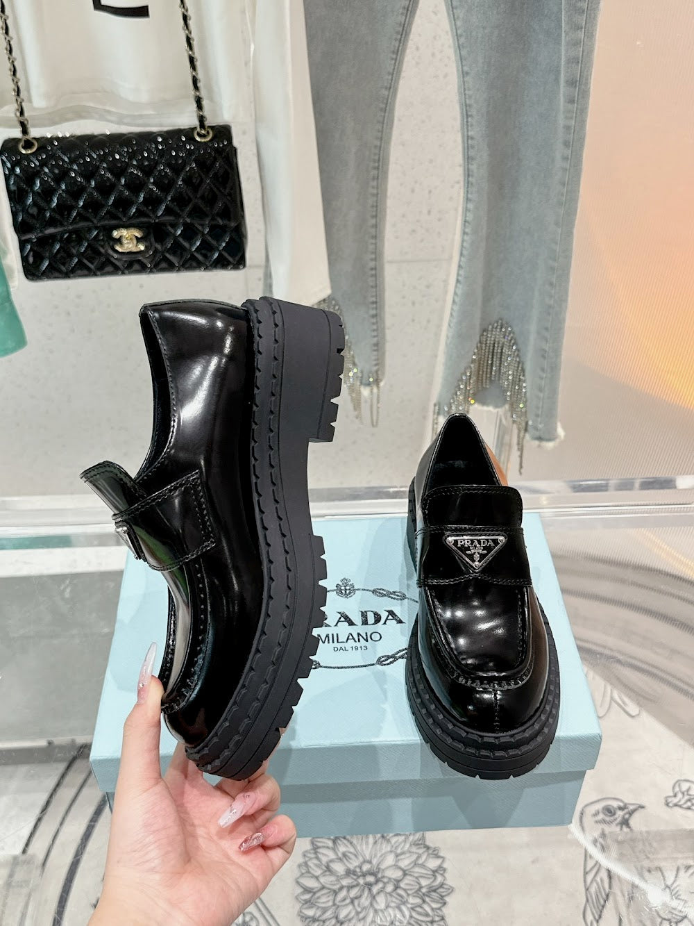 Ezyycart Bags Prada Luxury Heels --53324