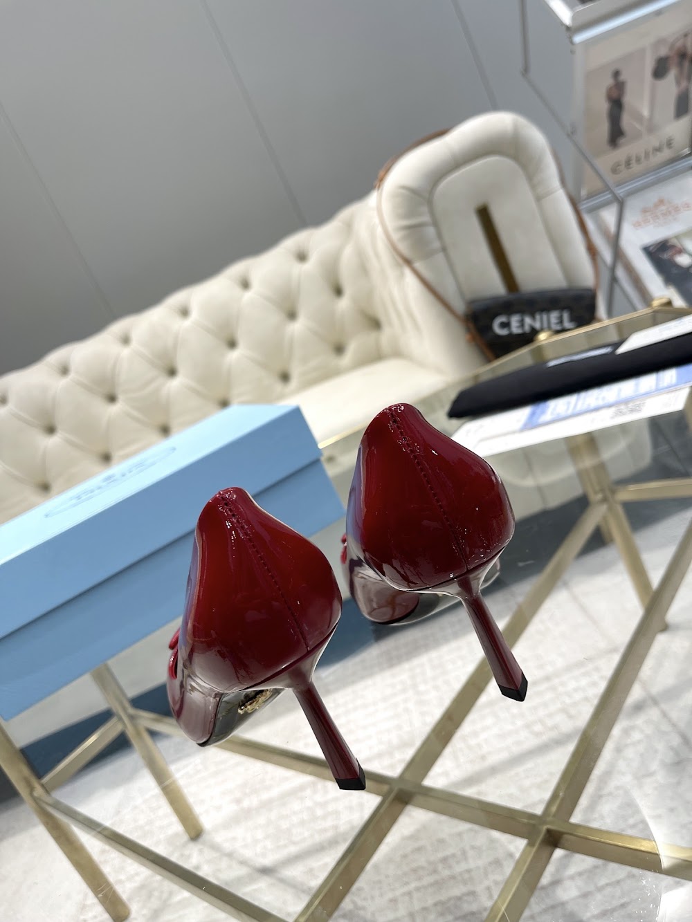 Ezyycart Bags Prada Luxury Heels --53372