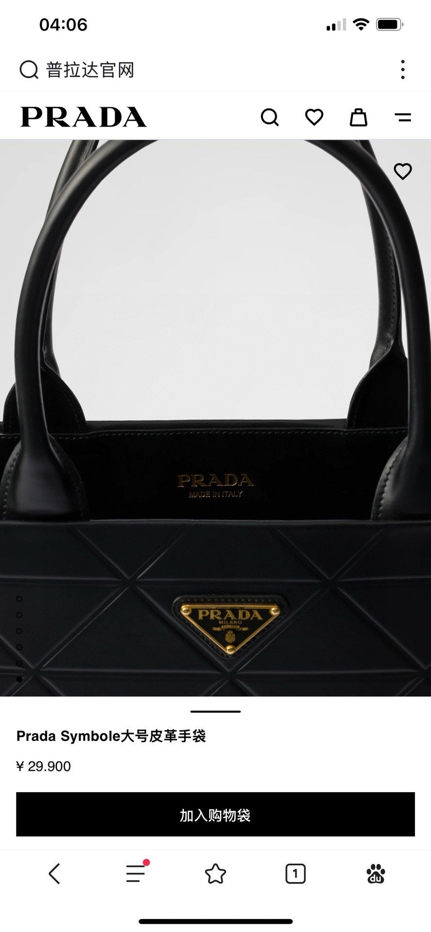 Ezyycart Bags Pradn Luxury Bag --101672