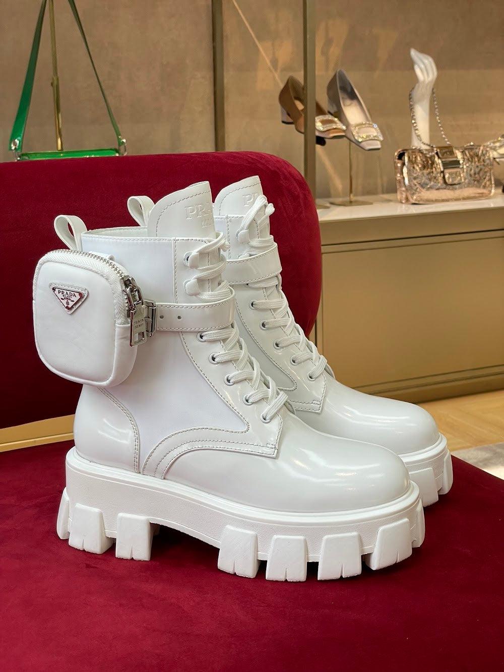 Ezyycart Bags Prada Luxury Heels --53075
