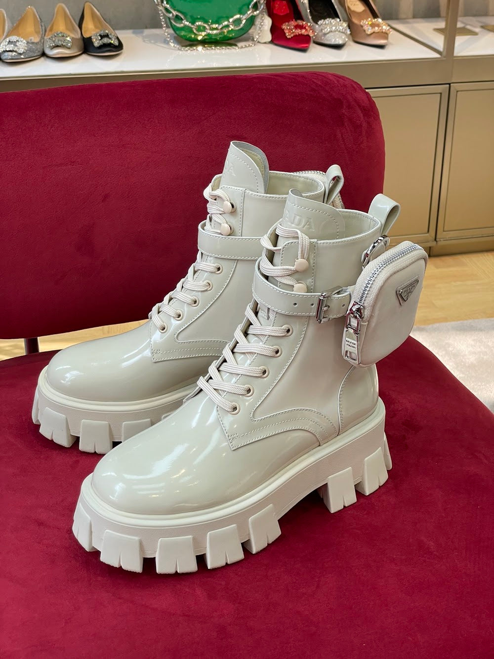 Ezyycart Bags Prada Luxury Heels --53144