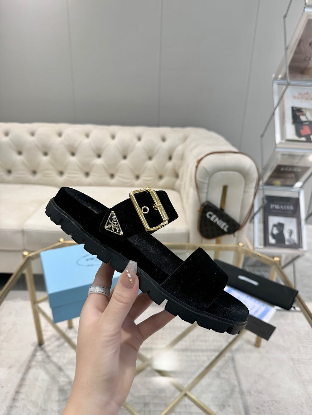 Ezyycart Bags Prada Luxury Heels --53211