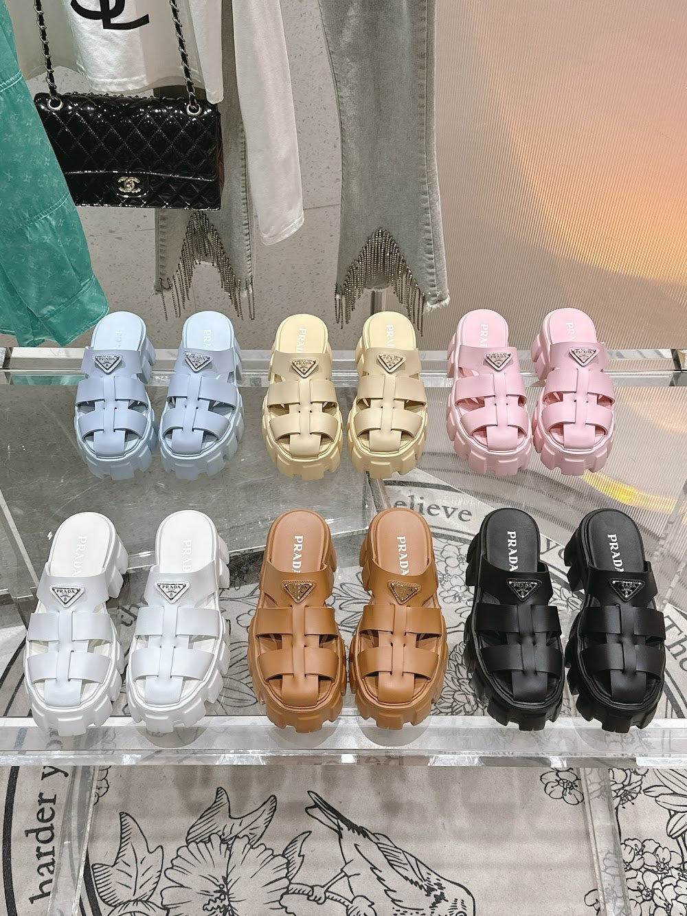 Ezyycart Bags Prada Luxury Heels --52947
