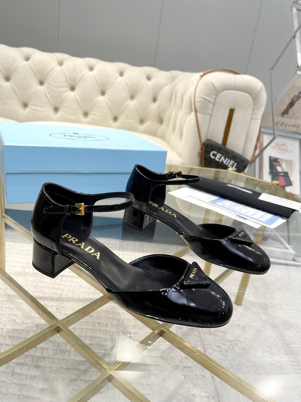 Ezyycart Bags Prada Luxury Heels --53349