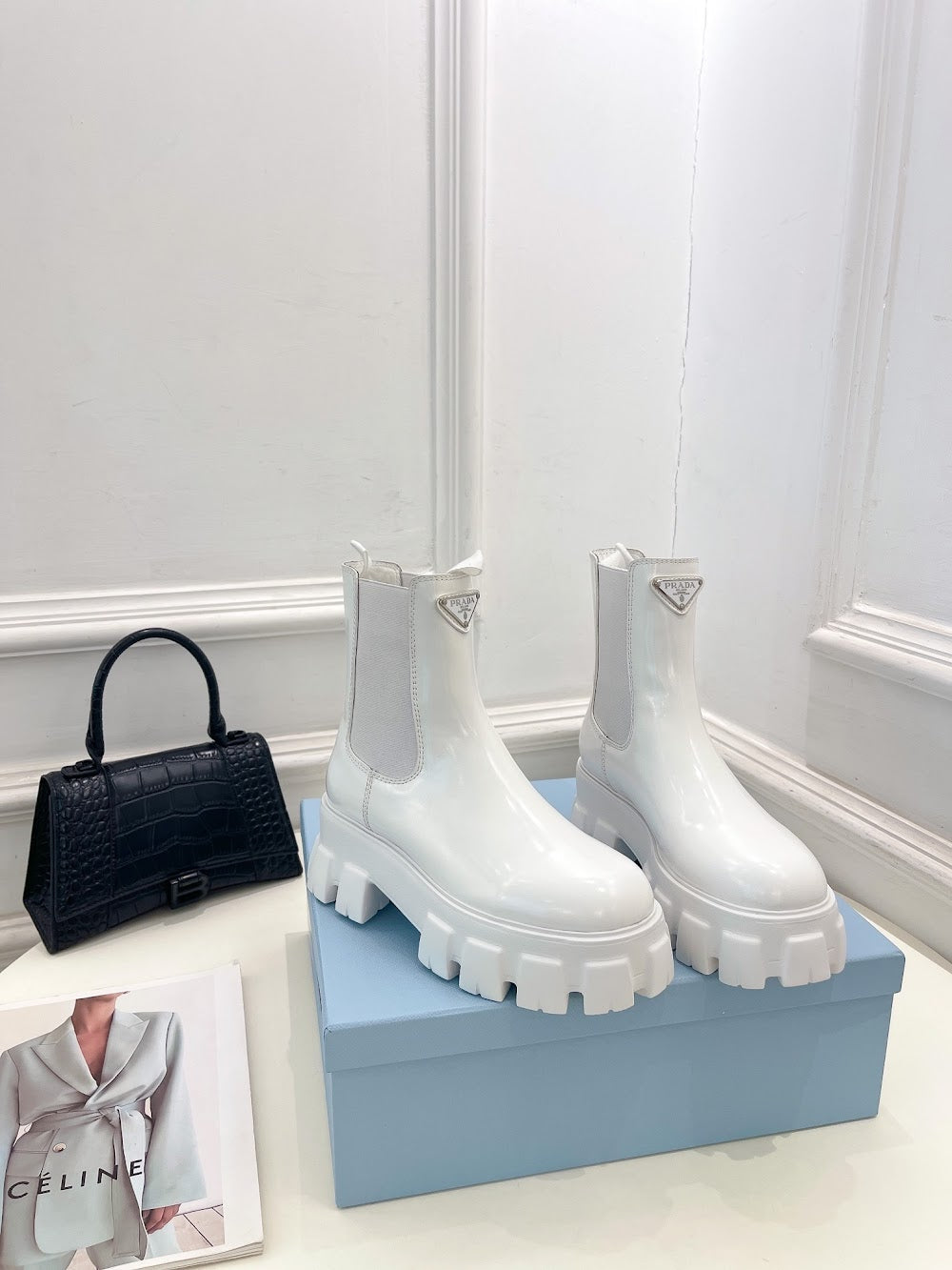 Ezyycart Bags Prada Luxury Heels --52721