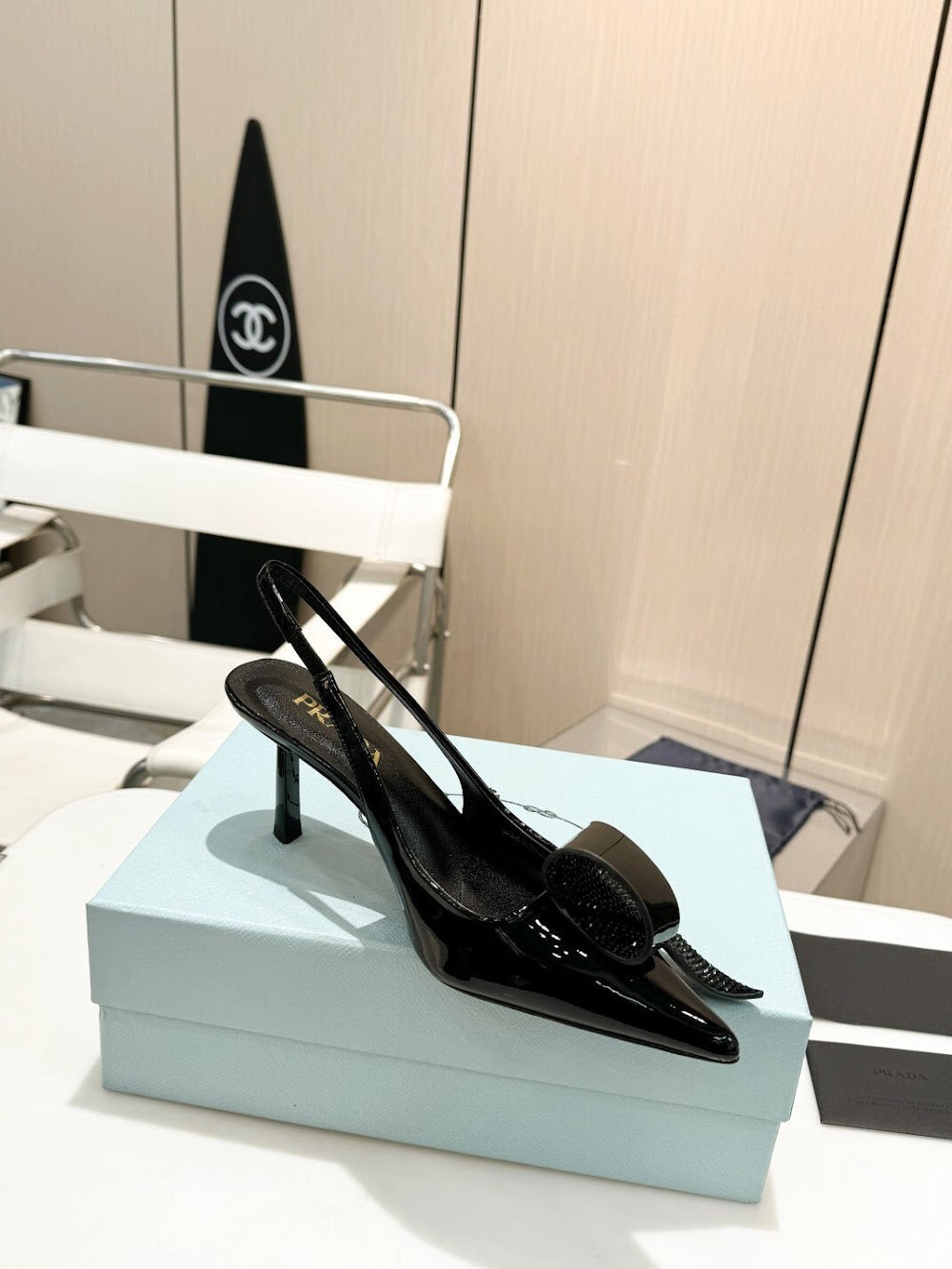 Ezyycart Bags Prada Luxury Heels --53003